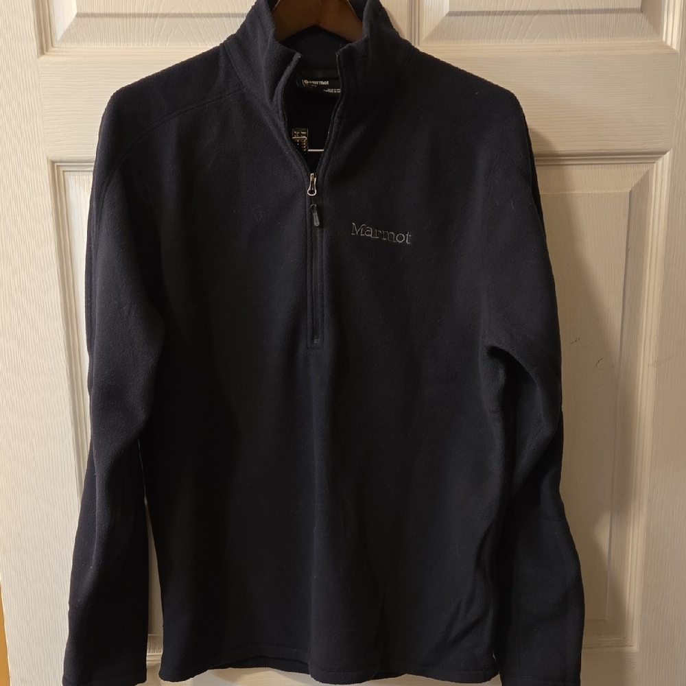 Marmot Black Quarter-Zip Pullover